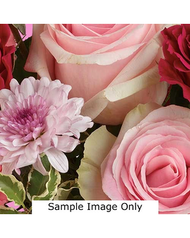 Designer's Choice Romantic Colors Flower Arrangement