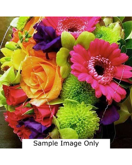 Designer's Choice Pops Of Color Flower Arrangement