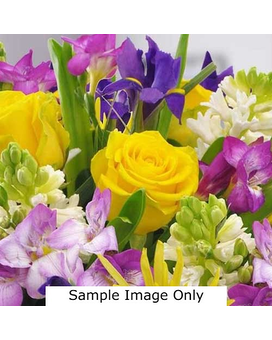 Designer's Choice Bright Spring Time Flower Arrangement